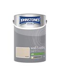 Johnstone's - Wall & Ceiling Paint - Seashell - Silk Finish - Emulsion Paint - Fantastic Coverage - Easy to Apply - Dry in 1-2 Hours - 12m2 Coverage per Litre - 5L