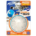 Nerf Dog 3.5in EXO Slow Feeder Nerf Cat Cap -Blue/Clear, (NC-7824)