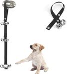 Luckyiren Dog Bells Doorbells for Door Knob/Potty Training/Going Outside-Lounder Jingle, Bigger Bells for Puppy Dogs Doggy Doggie Canine Poochie Pooch Pet Hound Mutt-Cool for Dog Lovers