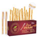 HikmaHerb Pack of 12 Miswak Sticks with 2 Holders - Vacuum Sealed Natural Chewing Sticks for Teeth - Natural Flavored Toothbrush for Teeth Whitening, Oral Health, and Fresh Breath || Pack of 12…