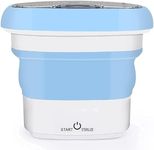 SOFTSOLD ENTERPRISE SeMi AuToMaTiC FoLdInG 9L SmAlL MiNi WaShInG MaChInE WiTh DrYeR DeEp CLeAnInG FoR UnDeRwEaR WaShINg MaChInE ClOtHeS WaShEr