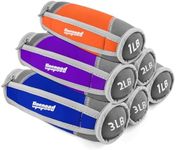 Upspeed Hand Weights Set, Detachable Soft Hand Weights of 6 (1lb, 2lbs, 3lbs Each) - Comfortable Walking Hand Weights for Women/Men with Straps - Walking Running Cardio Workout Physical Therapy