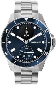 Withings ScanWatch Nova, Hybrid Smartwatch Heart Health for M&F - ECG, SPO2, Temperature Monitoring, Sleep Tracking, Respiratory Health, Cycle Tracking, 30 Days Battery Life, iOS & Android