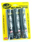 CRC Sta-Lube Moly-Graph Extreme Pressure Multi-Purpose Lithium Grease Cartridge Refills, 3 Each, 3Wt Oz (SL3144)