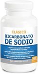 Bicarbonato de Sodio clásico 650 mg USO orgánico Natural Pastillas de bicarbonato de Sodio en polvo Tabletas de bicarbonato de Sodio (cápsulas) Alcalinidad del ácido del estómago 120 cápsulas