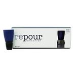 Repour Wine Saver - Wine Preserver and Stopper, Removes Harmful Oxygen from Your Wine, Simply and Effectively,Indigo Blue,10 Pack