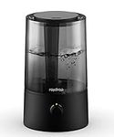 raydrop Humidifiers for Bedroom, Humidifiers for Home & Large Room, Cool Mist Humidfiers for Baby and Plant, Adjustable Mist Level, Auto Shut-Off, Black, 4.0L