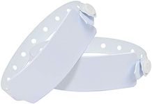 Wristall White Plastic Wristbands f