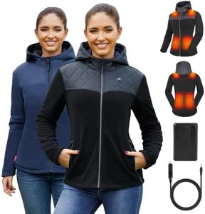 Reversible Heated Jacket Women with 12V Battery