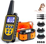 Dog Shock Collar - 2600FT Dog Training Collar with Remote for Small Medium Large Dogs Rechargeable Waterproof