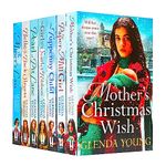 Glenda Young Collection 7 Books Set (A Mother's Christmas Wish, The Paper Mill Girl, Belle of the Back Streets, The Tuppenny Child, Pearl of Pit Lane, The Girl with the Scarlet Ribbon, Miner's Lass)