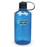 Nalgene Narrow Mouth Tritan Bottle, Blue, 1 L