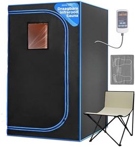 SereneLife Portable Infrared Sauna with Foot Pad