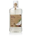 Ecodenta Fluoride Free Mouthwash Alcohol Free - Certified Organic Minty Coconut Mouth Wash for Bad Breath 500ml