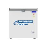 Blue Star CF4-180NEYW Single Door Deep Freezer (161 Liter, White, 4-star)