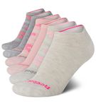 Reebok Women’s Athletic Socks – Lightweight Low Cut Socks (6 Pack), Size Shoe Size: 4-10, Oatmeal