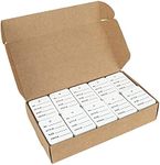 G2PLUS 1000 PCS Price Tags,1.94" X 1.38" White Paper Tags for Clothes Size, Lables, Coupon, Store, Without String, Clothing Tags with Exquisite Box Package