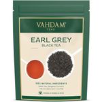 VAHDAM, Earl Grey Tea Loose Leaf 340g (170+ Cups) Citrusy & Delicious Black Tea Blended With Pure Oil Of Bergamot | Unblended Single Origin Black Loose Leaf Tea | Vacuum Sealed Pack