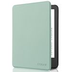 CoBak Case for 6" Kindle 11th Generation 2024 and 2022, Premium PU Leather Smart Cover with Kickstand and Auto Sleep/Wake for Kindle, Agave Green