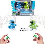 MUKIKIM SoccerBot – RC Soccer Robots. 2 Players Remote Control Soccer Game for Kids. Tackle, Dribble & Shoot! Kick The Ball Into The Net & Score! Football Toys for Boys & Girls. USB Rechargeable