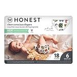 The Honest Company, Size 6 Giraffe Diapers, 18 Count