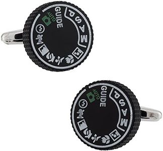 Cuff-Daddy Camera Dial Cufflinks with Presentation Box