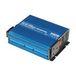 300W 12V pure sine wave power inverter 230V AC output (UK socket), with powerful USB port - for any vehicle, boat or stationary off-grid power application (300 watt 12 volt)