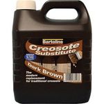 Bartoline Creocote Oil Based Wood Treatment 4L Dark (638229)