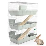 Rabbit/Guinea Pig 3 Tier Indoor Cage by Cozy Pet 100cm suitable for Rat, Chinchilla and other Small Animals Hutch Model: RB100-T. (We do not ship to NI, Scot Highlands & Isls CI, IOM or IOW)