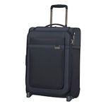 Samsonite Airea - Upright S Toppocket Expandable, Carry-on Luggage, 55 cm, 41/46 L, Blue (Dark Blue)