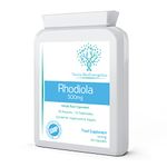 Rhodiola 500mg (3% Rosavins - 1% Salidrosides) Whole Root Equivalent – 60 Capsules - Suitable for Vegetarians and Vegans