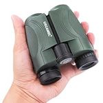 Binoculars for Adults Long Range, Compact 12X25 Small Binocular Lightweight Telescope for Adults Astronomy for Bird Watching Outdoor Sports Games Travel Hunting Hiking