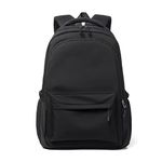 School Backpack for Girls, Boys, and Adults - Kids School Backpack, Lightweight School Bag - Lightweight and Casual Daypack, Ideal for College, Travel, Business, and Daily Use (Black)