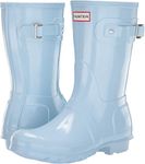 Hunter Women's Original Short Navy Mid-Calf Rubber Rain Boot - 7M