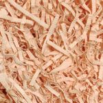 JK Gold/Crinkled Shredded Paper Grass Confetti for Hamper, Basket Filling, Gift, Box Packing/Decoration, Craft, DIY use/Raffia Crinkle Paper Strips (1 PACK (@159/-), PEACH)