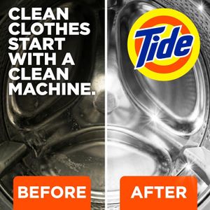 Tide Washing Machine Cleaner – Deep Clean Tablets, 5-Pack