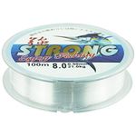 100 Meters Fishing Line, 0.5 mm Monofilament Clear Nylon Fishing Line Strong Tension Wire Fishing Line