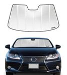 Pigenius Windshield Sunshade, Custom Fit 2013-2018 Lexus ES300h/ES350, Eco-friendly Triple-Layer Composite Material, Foldable Accordion Design, 90 Day Warranty