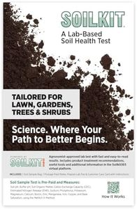 Soil Test Kit - Discover Your Lawn and Garden Fertility with pH, Nutrient and Mineral Analysis. Professional Results Provide Custom Fertilizer Prescription for Your Yard.