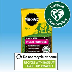 Miracle-Gro Multi Purpose Lawn Seed, 5kg Bag – Child & Pet Friendly, 165m² Coverage