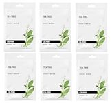 Tea Tree Facial Serum Sheet Mask (Pack Of 6)