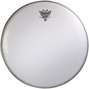 Remo KS0214-00 Smooth White Falams II Marching Snare Batter Drum Head (14-Inch)