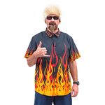 Costume Agent Famous Guy Feir Chef Shirt Glasses Wig Beard Halloween Costume Set Complete Cosplay
