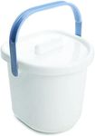 The Neat Nursery Co. Nappy Pail, 801 White/Blue, 0.65 kg