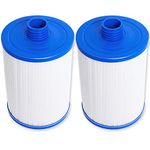 PWW50 Spa Filter Compatible with Pleatco Spa Hot Tub Filter, PWW50P3 Filter Compatible with Unicel 6CH-940, Filbur FC-0359, Waterways 817-0050 Front Access Skimmer Aber Hot Tubs, 2 Pack