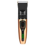bxtbest-seller Professional Hair Clippers, Beard Trimmer for Men Low Noise Cordless Electric Hair Trimmer with LCD Screen for Barber and Home Use