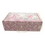Box Brother Multicolor Pre-Printed Jungle themed Pink Gift Box Size 6x4x2 | 3 Ply Corrugated Boxes (Pack of 25)