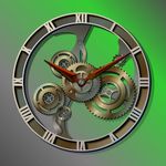 Steampunk Clock Widget