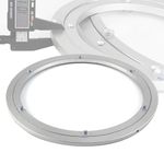 Heavy Duty Aluminium Alloy Swivel Turntable Rotating Bearing 150 200 300 400 500 600mm, Lazy Susan Swivel Rings For Turntable Ball Bearing, Base For Dining Table TV Computer Monitor