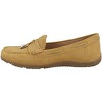 Geox Women's D Vega Moc Moccasin, Mustard, 7 UK